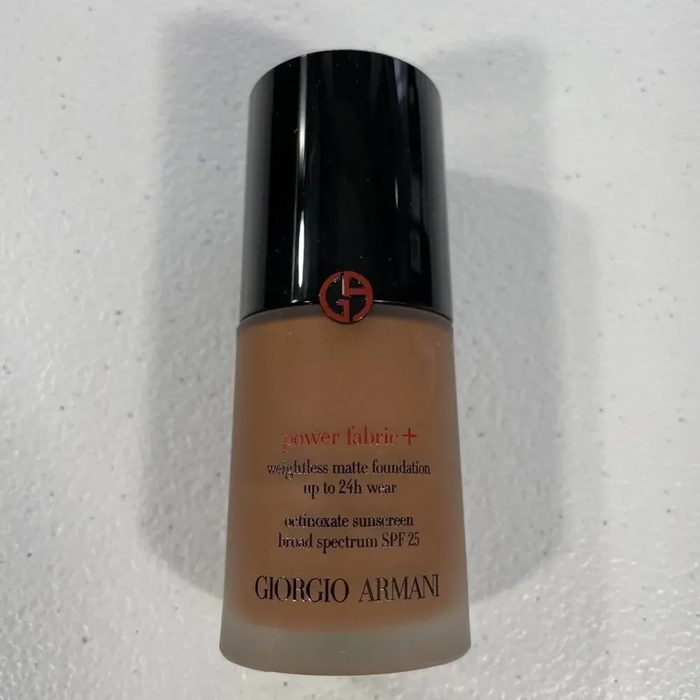 Giorgio Armani~Power Fabric+Weightless Matte Foundation SPF25 #12 ~ 1 Fl…